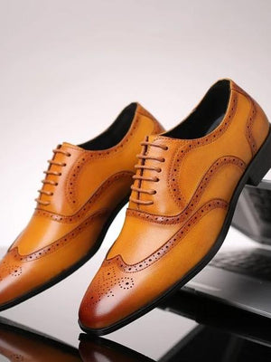New Mens Wear Premium Design Quality Oxford Formal Shoes - SunglassesCarts