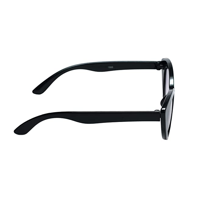 Black Mickey Mouse Cateye Sunglasses For Boys And Girls-SunglassesCarts (4+ Kids Sunglasses)