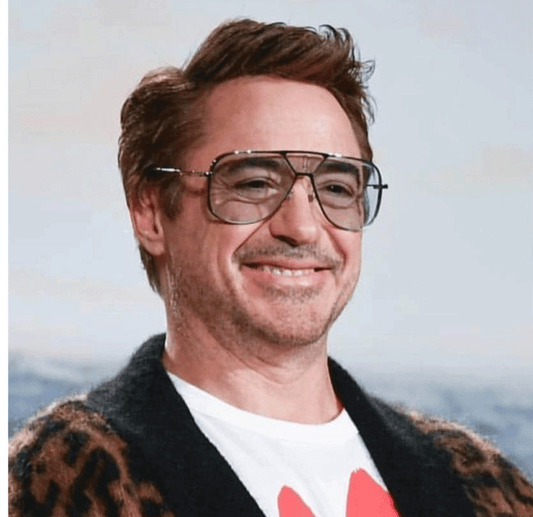 Tony Stark  Square Vintage Sunglasses For Men And Women -SunglassesCarts