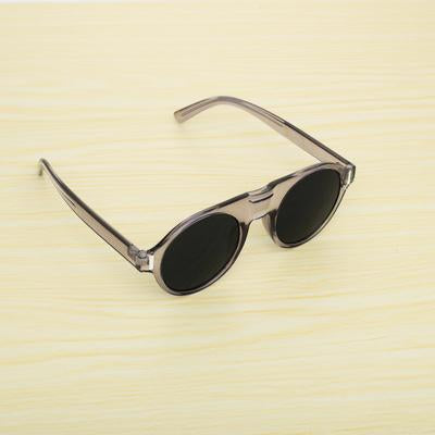 Round Black And Brown Sunglasses For Men And Women-SunglassesCarts
