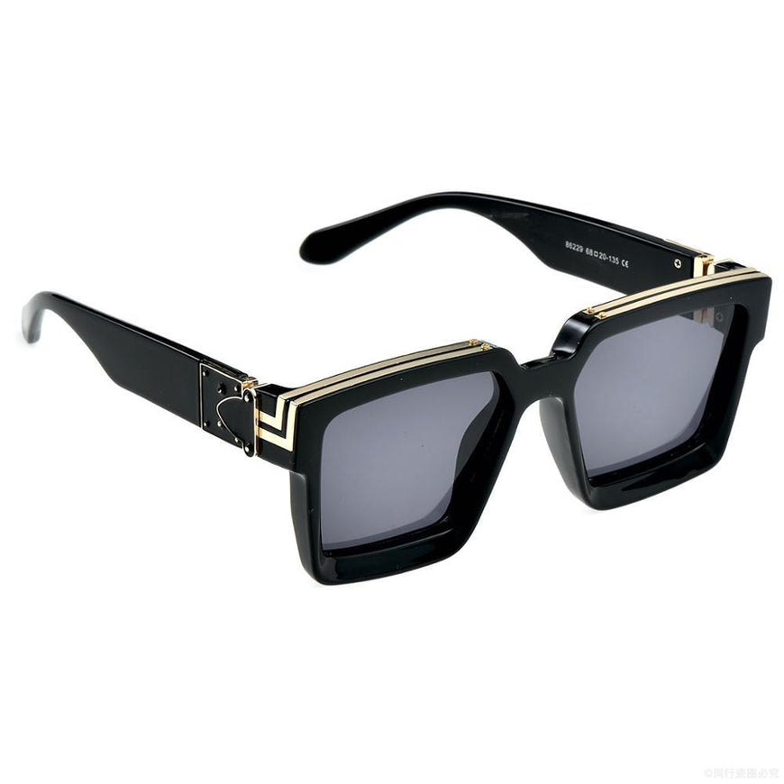 Most Stylish Vintage Badshah Square Sunglasses For Men And Women-SunglassesCarts