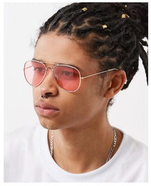 Stylish Candy Lens Aviator Sunglasses For Men And Women-SunglassesCarts