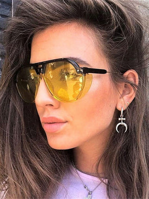 Stylish Vintage Transparent Sunglasses For Women-SunglassesCarts
