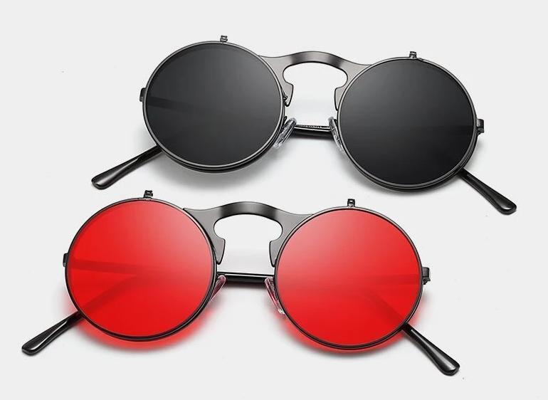 New Vintage Retro Flip Up Sunglasses For Men And Women -SunglassesCarts