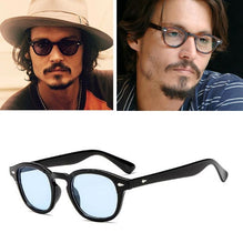 Johnny Depp Oval Sunglasses For Men -SunglassesCarts