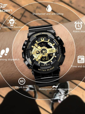 New Stylish Multi Function Sports Wrist Watch For Men And Women-SunglassesCarts