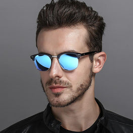 Polarized Clubmaster Sunglasses For Men And Women-SunglassesCarts