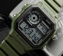 Stylish Digital Square Sport Watches For Men And Women-SunglassesCarts