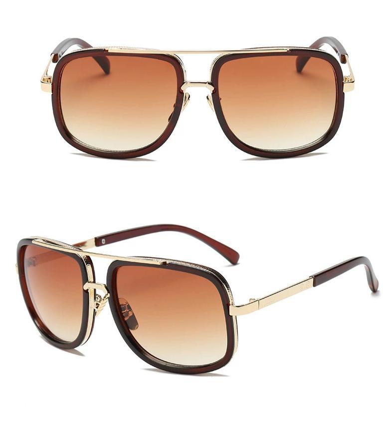 Square Vintage Sunglasses For Men And Women-SunglassesCarts
