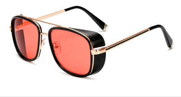 Iron Man 3 Tony Stark Sunglasses Frames for Men Vintage Luxury Brand Designer - SunglassesCarts