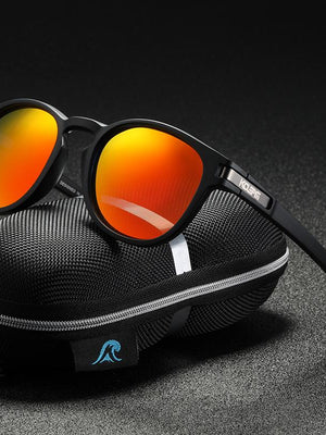Ultralight Round Frame Sports Polarized Sunglasses For Men And Women-SunglassesCarts