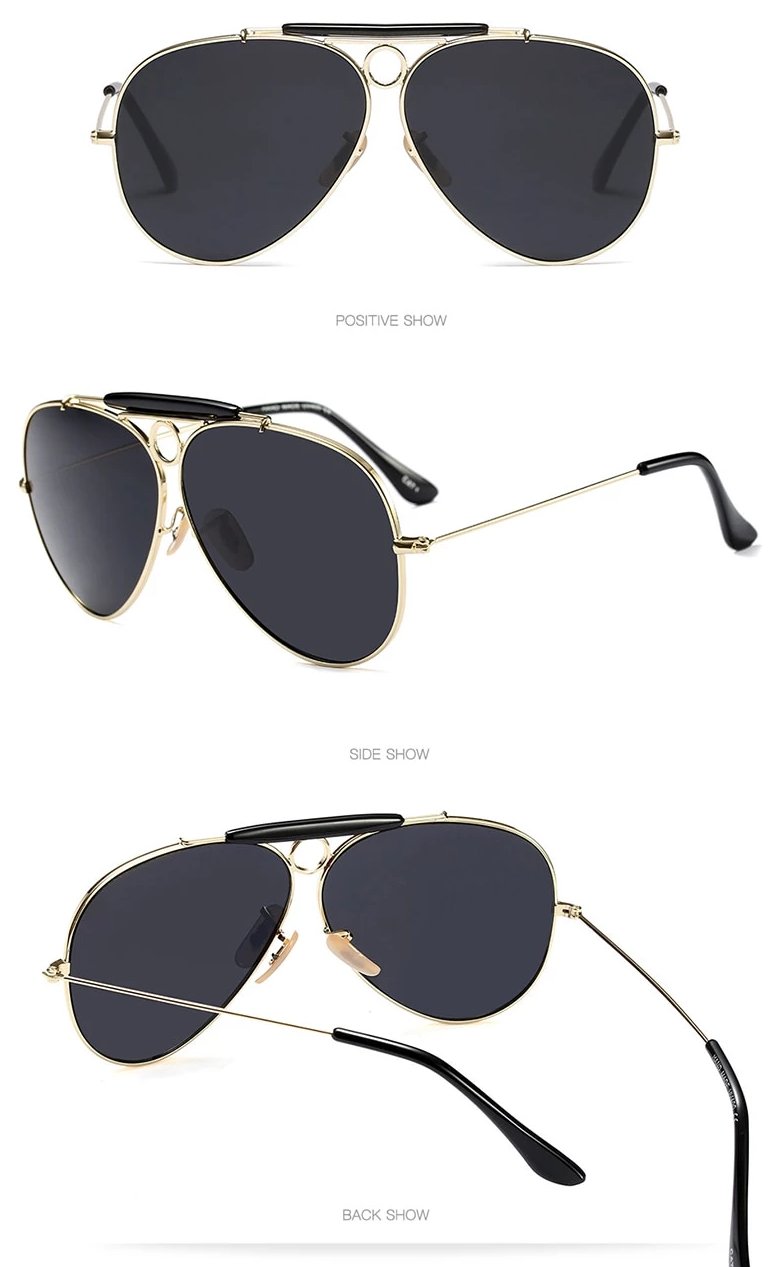 Trendy Shooter Candy Aviator Sunglasses For Men And Women-SunglassesCarts