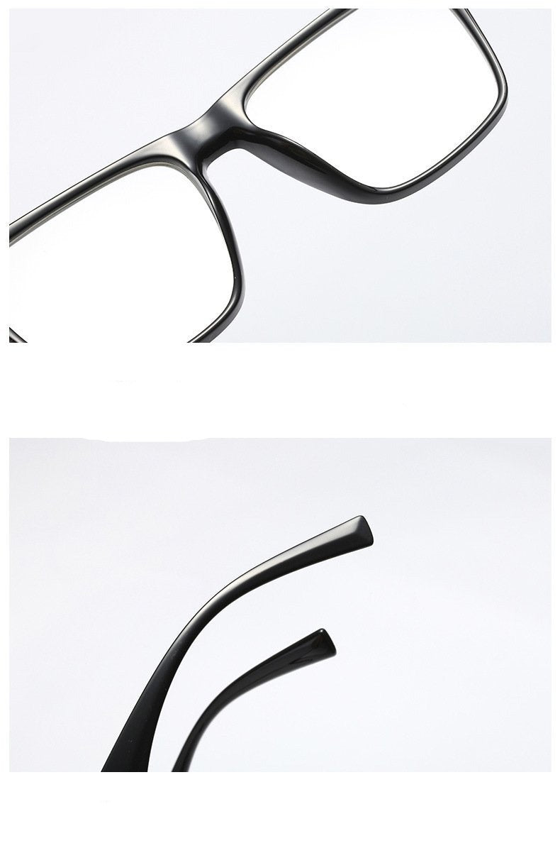 Oversized Square Frame Eyeglasses For Men - SunglassesCarts