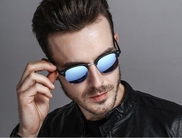 Classic Polarized Clubmaster Sunglasses For Men And Women-SunglassesCarts