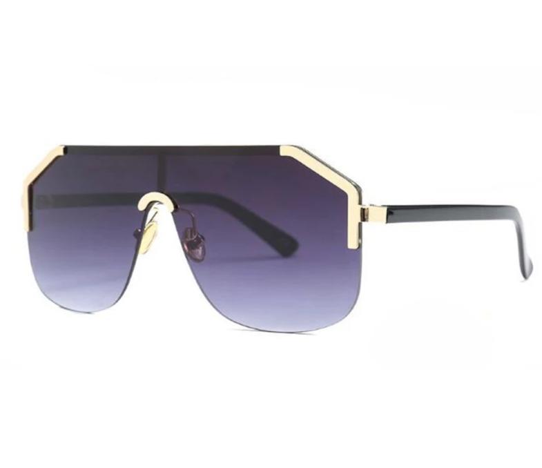 Rim Less Square Vintage Sunglasses For Men And Women-SunglassesCarts