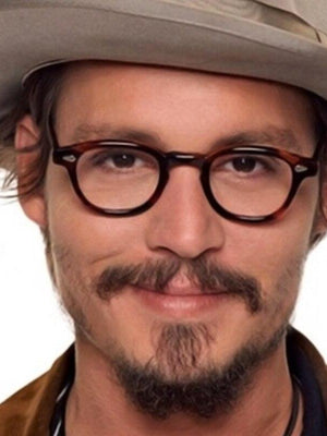 Johnny Depp Style Glasses Men Retro Vintage Prescription Glasses Women Optical Spectacle Frame - SunglassesCarts