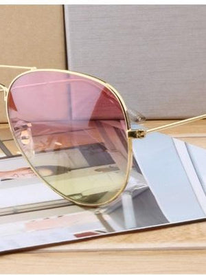 Stylish Candy Aviator Sunglasses For Men And Women-SunglassesCarts