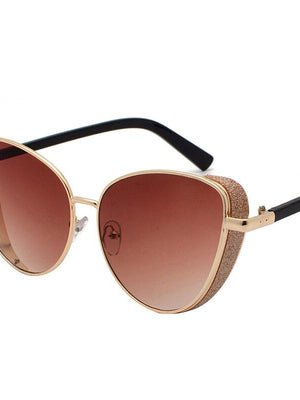 Trendy Luxury Cat Eye Vintage Sunglasses For Women -SunglassesCarts
