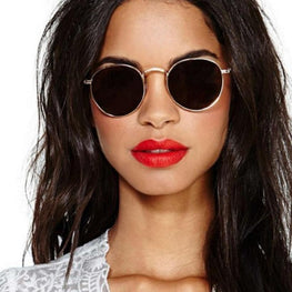 Celebrity Round Mirror Sunglasses For Men And Women-SunglassesCarts