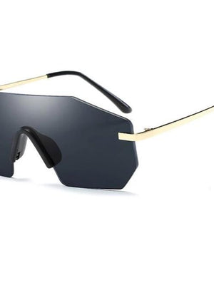 New Stylish Rim Less Vintage Sunglasses For Men And Women-SunglassesCarts