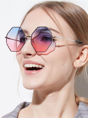 New Stylish Polygon Vintage Women -SunglassesCarts