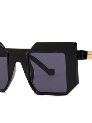 Retro Square Luxury Geometric Sunglasses For Men And Women -SunglassesCarts