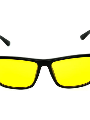 Sports Yellow and Black Sunglasses For Men And Women-SunglassesCarts