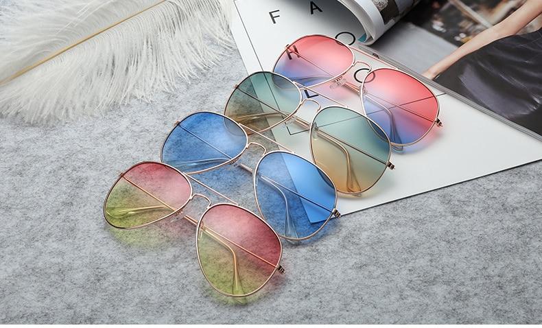 Candy Aviator Sunglasses For Men And Women-SunglassesCarts
