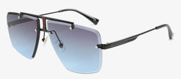 New Arrival Rim Less Gradient Sunglasses For Men And Women-SunglassesCarts