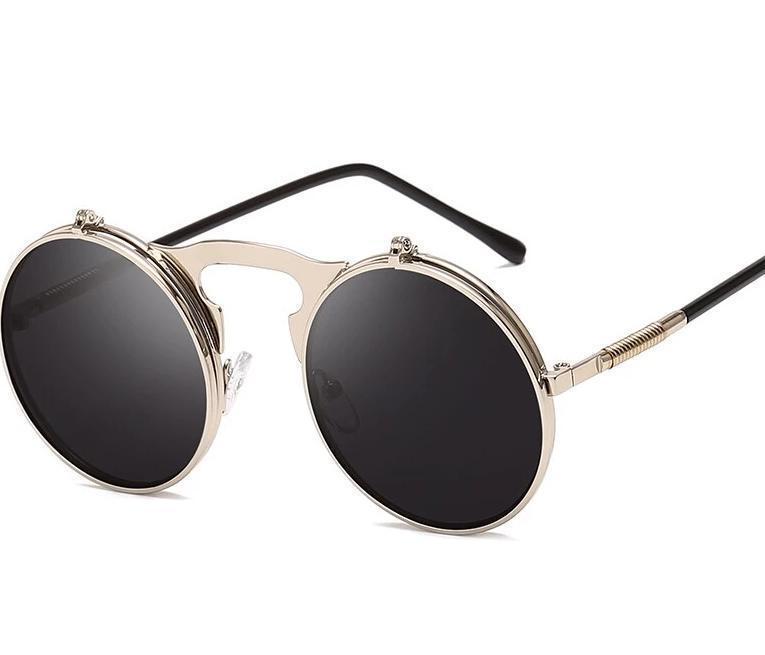 New Vintage Retro Flip Up Sunglasses For Men And Women -SunglassesCarts