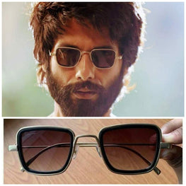 kabir Singh Square Vintage Sunglasses For Men-SunglassesCarts