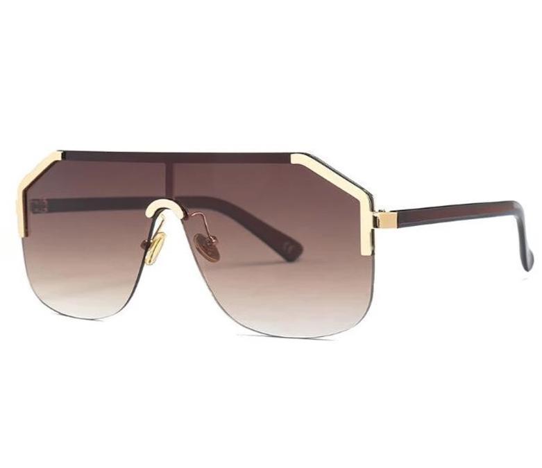 Stylish Rim Less Square Vintage Sunglasses For Men And Women-SunglassesCarts