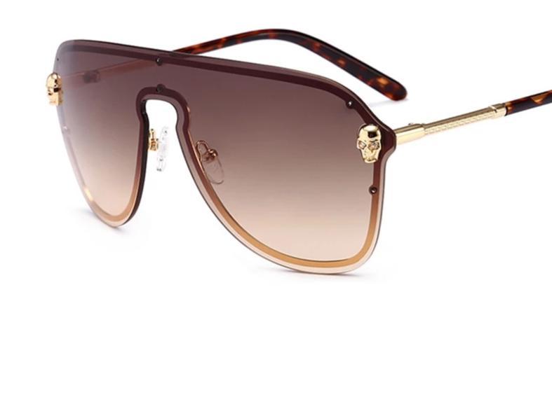 Trendy Rim Less Mirror Sunglasses For Women-SunglassesCarts