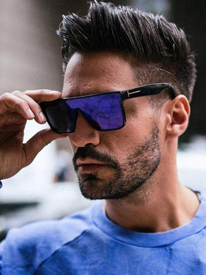 Classy Square Mirror Sunglasses For Men And Women-SunglassesCarts