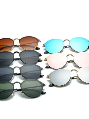 Celebrity Round Vintage Sunglasses For Men And Women-SunglassesCarts