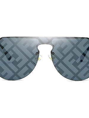 Rimless Retro Aviator Sunglasses For Men And Women-SunglassesCarts