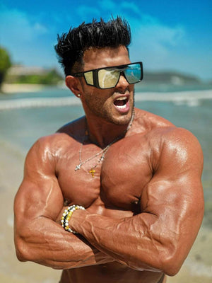 Sahil khan Oversized Square Sunglasses For Men And Women-SunglassesCarts