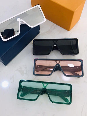 New Celebrity Square Oversize Sunglasses For Men And Women-SunglassesCarts