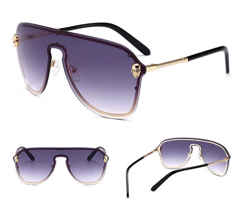 Trendy Rim Less Mirror Sunglasses For Women-SunglassesCarts