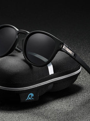 Ultralight Round Frame Sports Polarized Sunglasses For Men And Women-SunglassesCarts