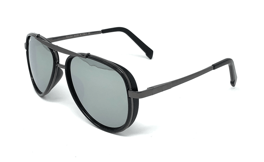 Classic Metal Frame Aviator Silver Sunglasses For Men And Women-SunglassesCarts