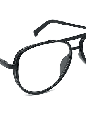 Classic Metal Frame Aviator Transparent Sunglasses For Men And Women-SunglassesCarts