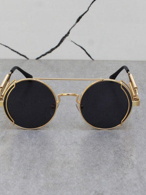 Round Vintage Candy Sunglasses For Men And Women-SunglassesCarts