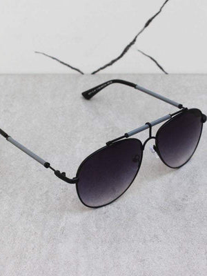 Stylish Bridge Pattern Aviator Sunglasses For Men And Women-SunglassesCarts