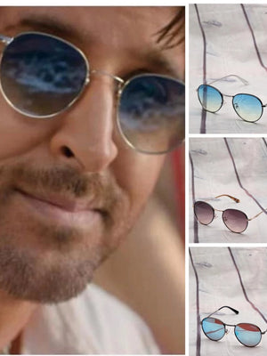 New Stylish Hritik Roshan War Movie Round Sunglasses For Men And Women-SunglassesCarts