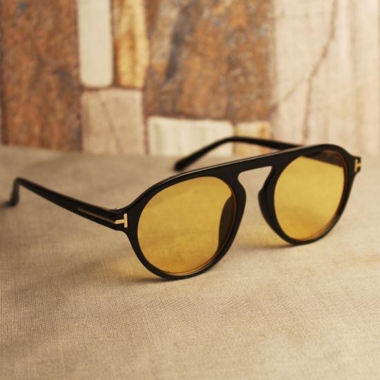Stylish Black Storm Yellow Candy Wayfarer Sunglasses-SunglassesCarts Premium SunglassesCarts
